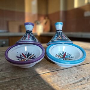 Set 2 mini Tagine 8 cm poivre/sel...