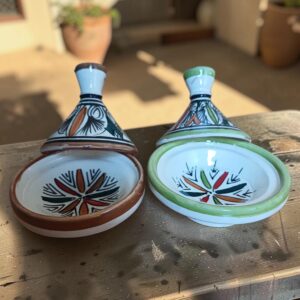 Set 2 mini Tagine 8 cm poivre/sel...